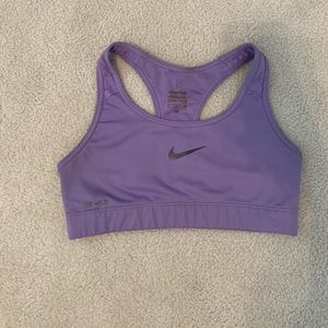 Light Purple Nike Sports Bra
